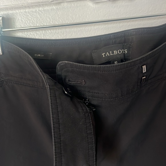 Women’s Talbots Size 10 black slacks dressy - Picture 5 of 8